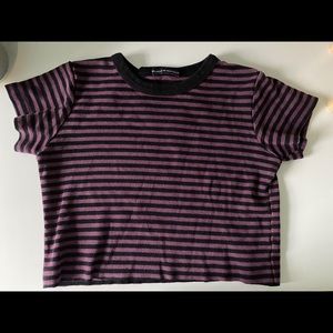 striped brandy melville shirt